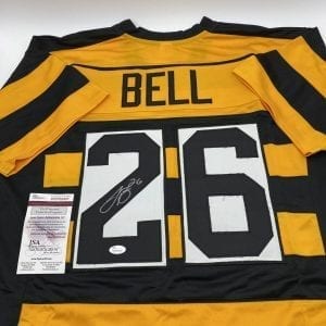 Le’Veon Bell signed Steelers bumble bee jersey (JSA COA)