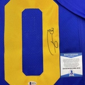 Todd Gurley signed Rams home jersey (Beckett COA)