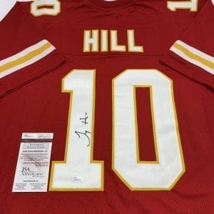 Tyreek Hill signed Chiefs home jersey (JSA COA)