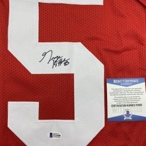 George Kittle signed 49ers home jersey (Beckett COA)