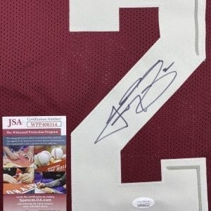 Johnny Manziel signed Texas A&M home jersey (JSA COA)