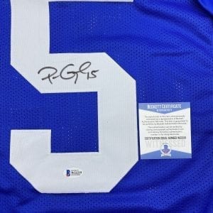 Parris Campbell signed Colts home jersey (Beckett COA)