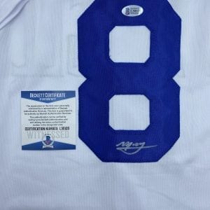 Manny Machado signed Dodgers home jersey (Beckett COA)