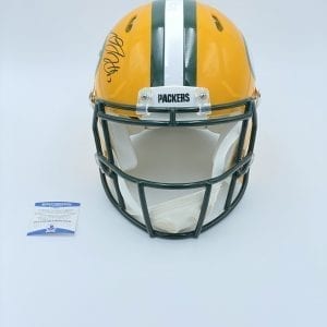 Devante Adams signed Packers FS Speed Authentic helmet (Beckett COA)