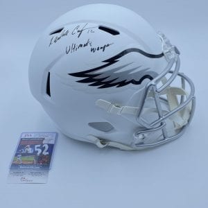 Randall Cunningham signed Eagles FS Riddell Speed alt AMP helmet – inscribed ‘Ultimate Weapon’ (JSA COA)