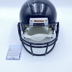 Richard Dent signed Bears FS Schutt Proline helmet – inscribed ‘HOF 11’ (Schwartz COA)