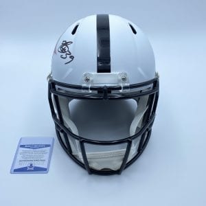 Minkah Fitzpatrick signed Steelers FS Riddell Speed alt AMP helmet (Beckett COA)