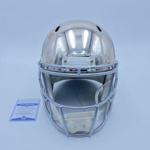 David Johnson signed Cardinals FS Riddell Speed Chrome helmet (Beckett COA)