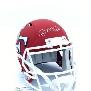 Joe Montana signed 49ers FS Riddell Speed helmet (Schwartz COA)