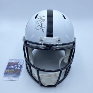 Juju Smith-Schuster signed Steelers FS Riddell Speed alt AMP helmet (JSA COA)