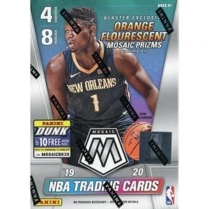 2019-20 Panini Mosaic Basketball Blaster Box