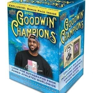 2020 Upper Deck Goodwin Champions Blaster Box