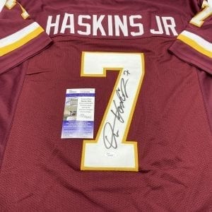 Dwayne Haskins signed Redskins home jersey (JSA COA)