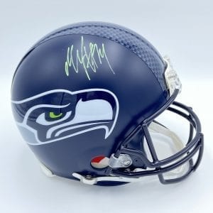 Marshawn Lynch signed Seahawks FS Speed authentic helmet (Radtke COA)