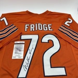 William ‘Fridge’ Perry signed Bears home jersey (JSA COA)