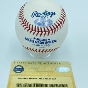 Mariano Rivera signed OMLB authentic baseball (Steiner Holo)
